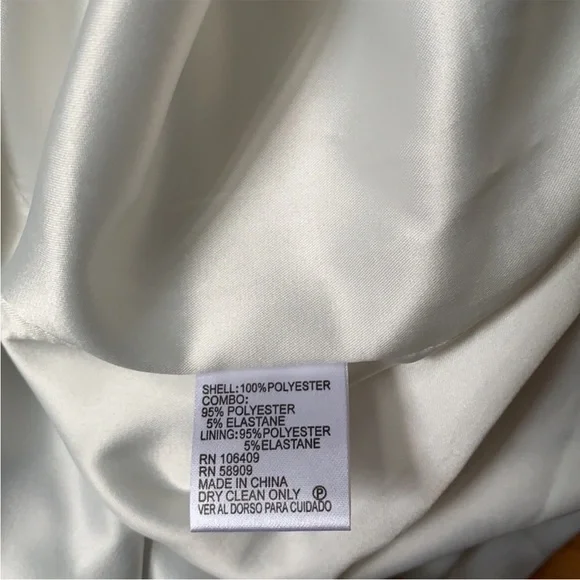 Katherine Kelly Navy lace and white dress size 4 - Picture 9 of 9